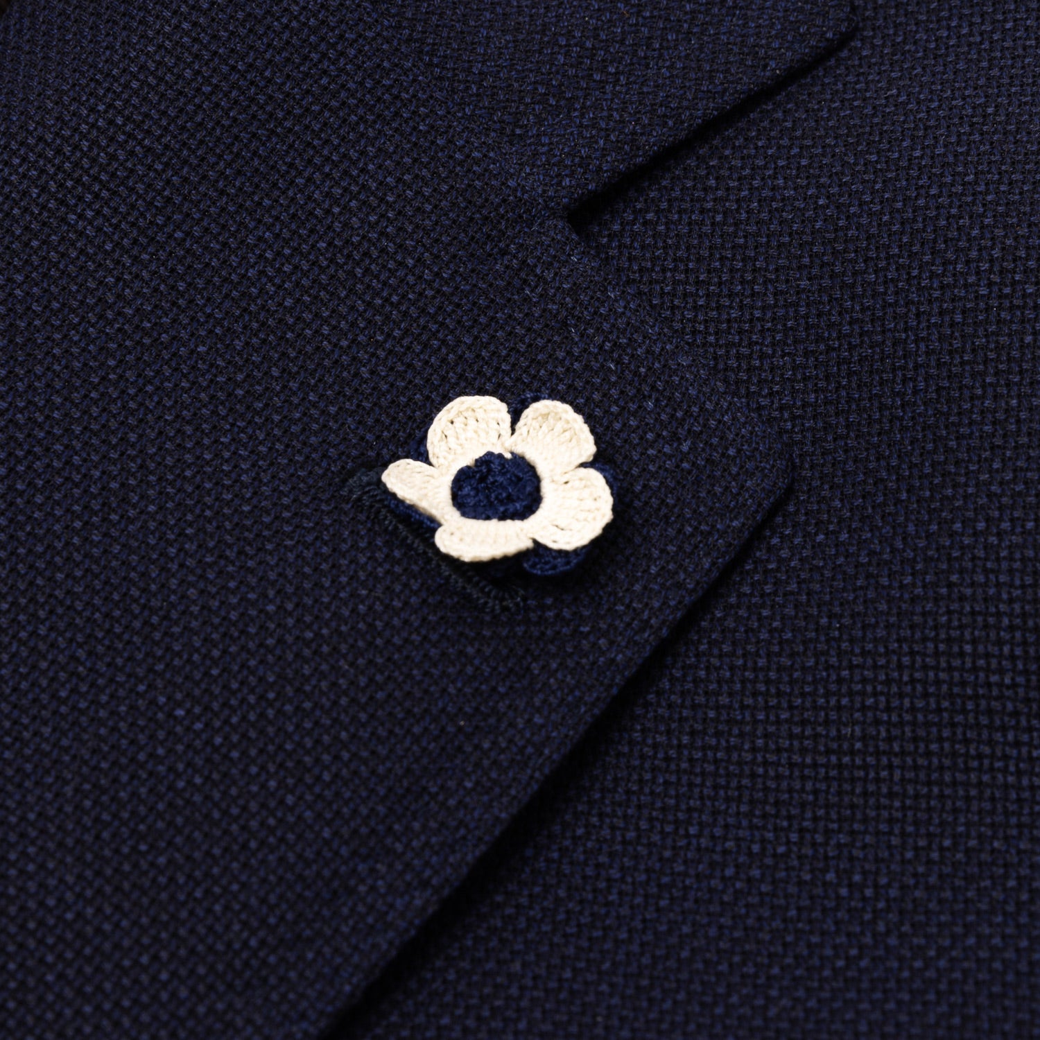 Buttonhole Flower "Fiore Marino" - handmade